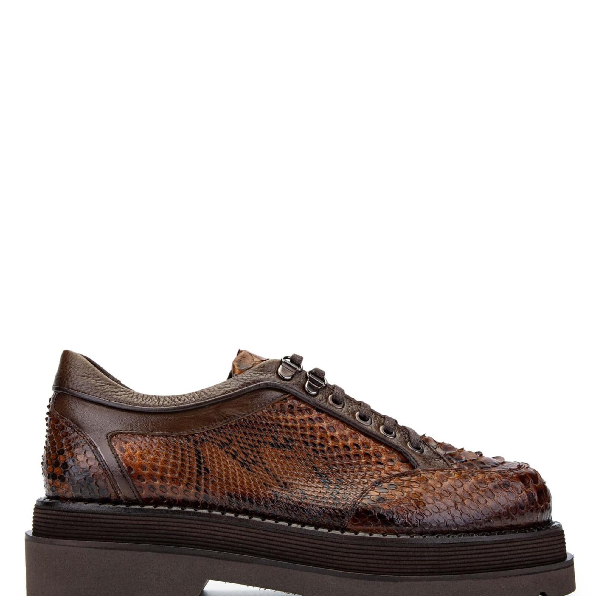 Tamer Tanca Erkek Hakiki Deri Kahverengi Casual Ayakkabı