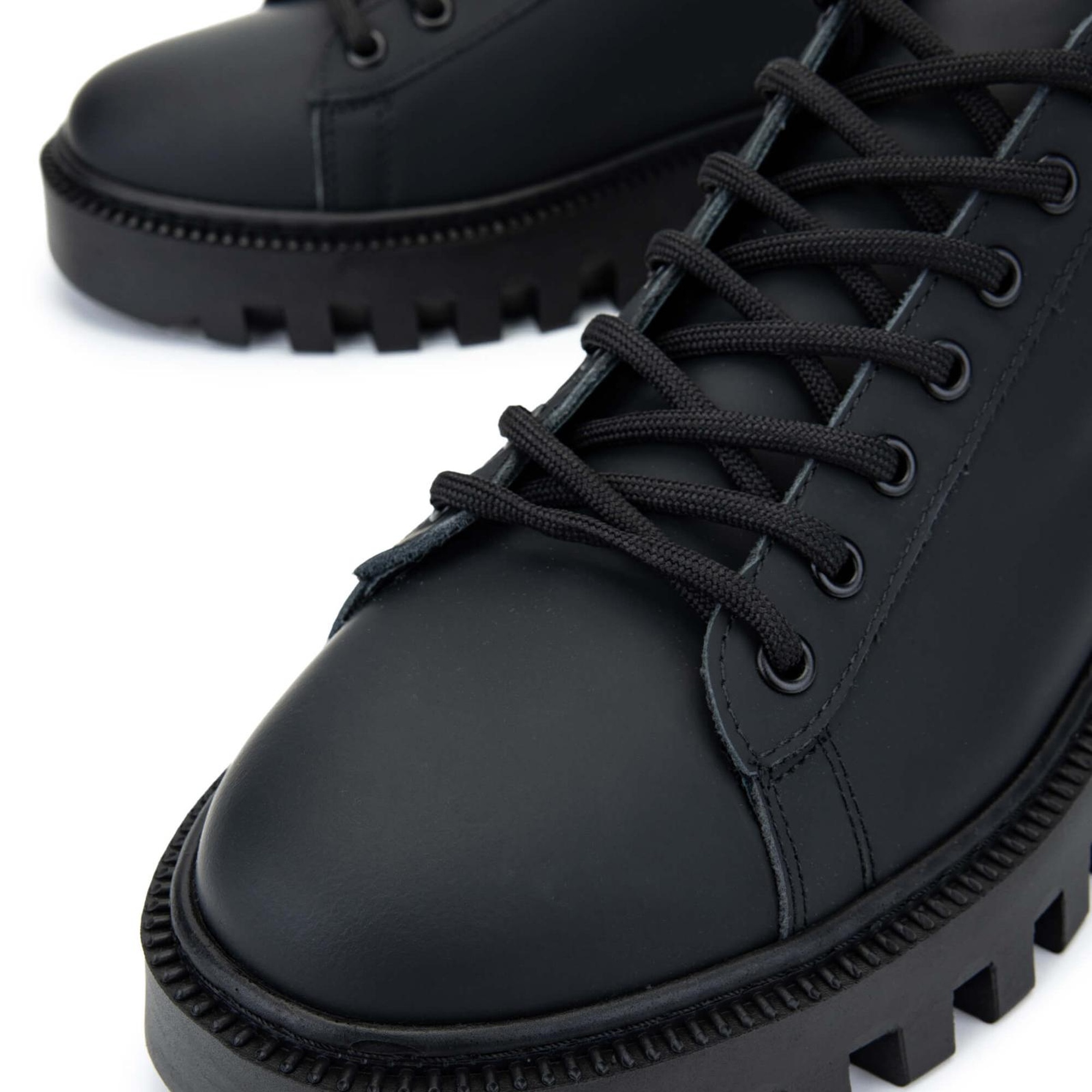 Tamer Tanca Erkek Hakiki Deri Siyah Casual Ayakkabı