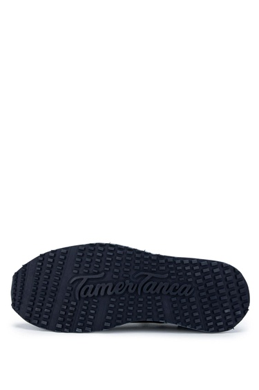  Tamer Tanca Erkek Hakiki Deri Lacivert Sneakers & Spor Ayakkabı