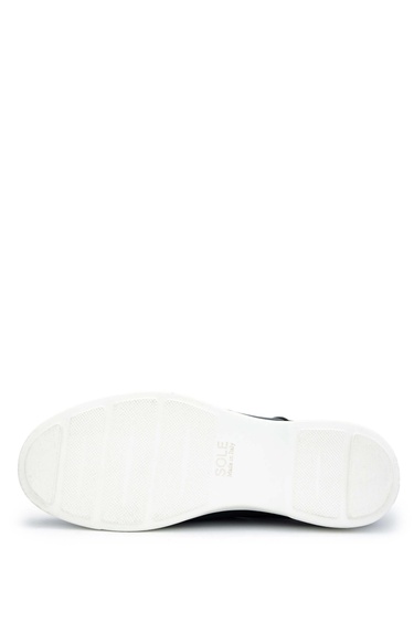  Tamer Tanca Erkek Hakiki Deri Lacivert Casual Ayakkabı