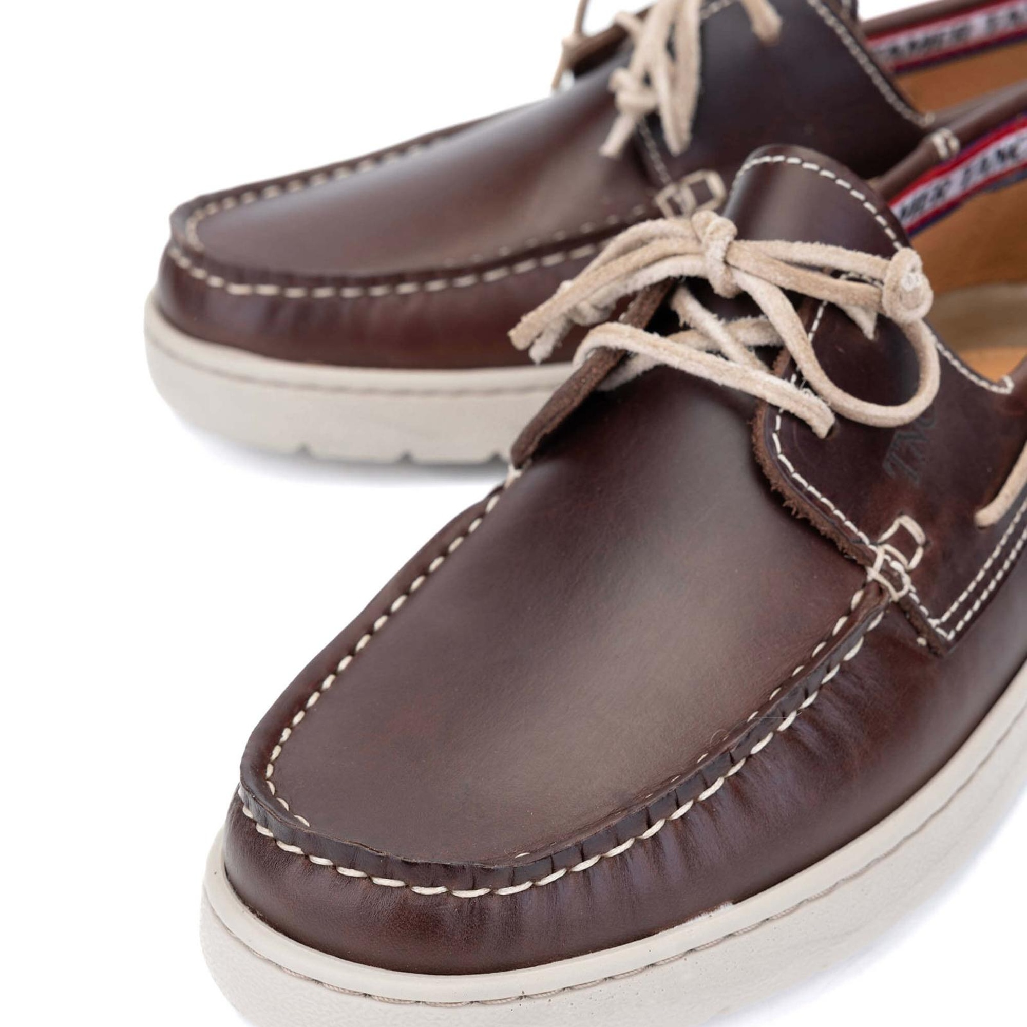 Tamer Tanca Erkek Hakiki Deri Kahverengi Casual Ayakkabı