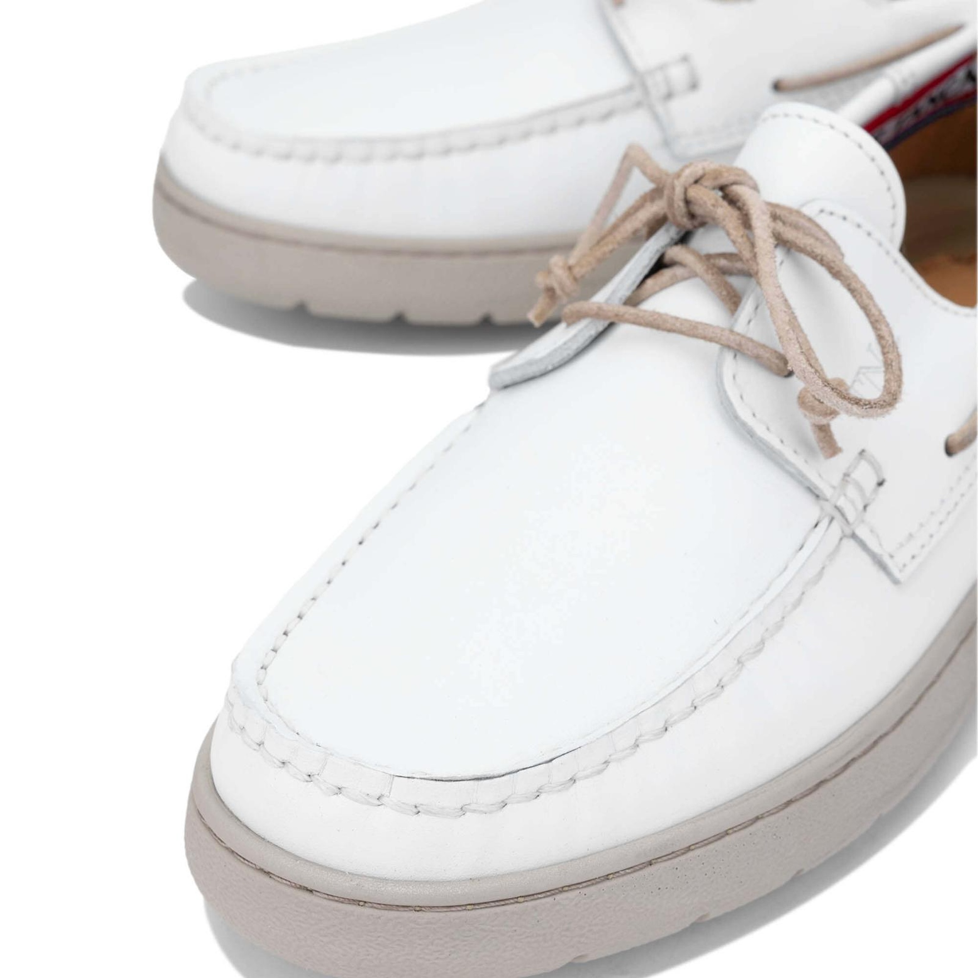 Tamer Tanca Erkek Hakiki Deri Beyaz Casual Ayakkabı