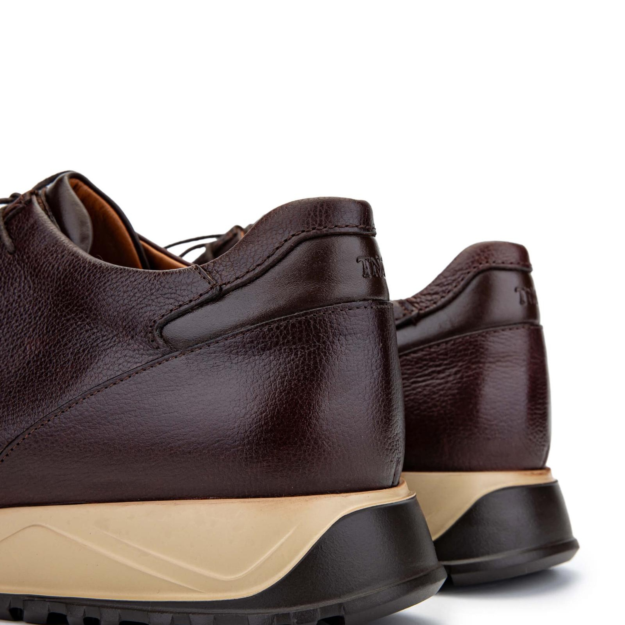 Tamer Tanca Erkek Hakiki Deri Kahverengi Casual Ayakkabı