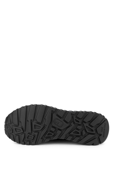  Tamer Tanca Erkek Hakiki Deri Siyah Deri Casual Ayakkabı