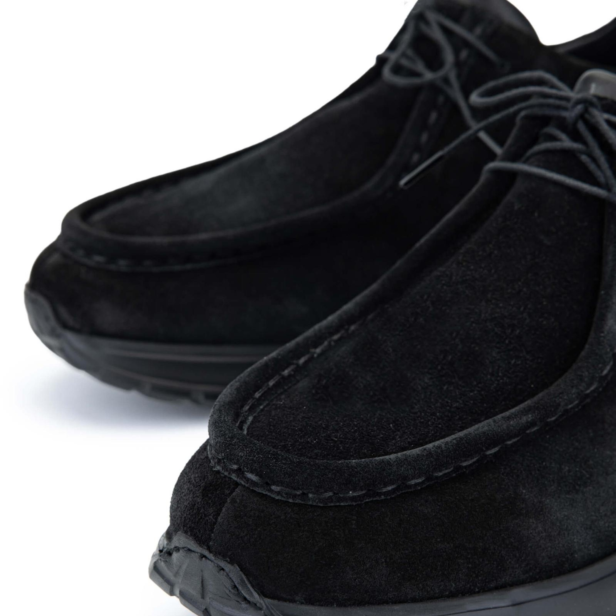 Tamer Tanca Erkek Hakiki Deri Siyah Süet Casual Ayakkabı