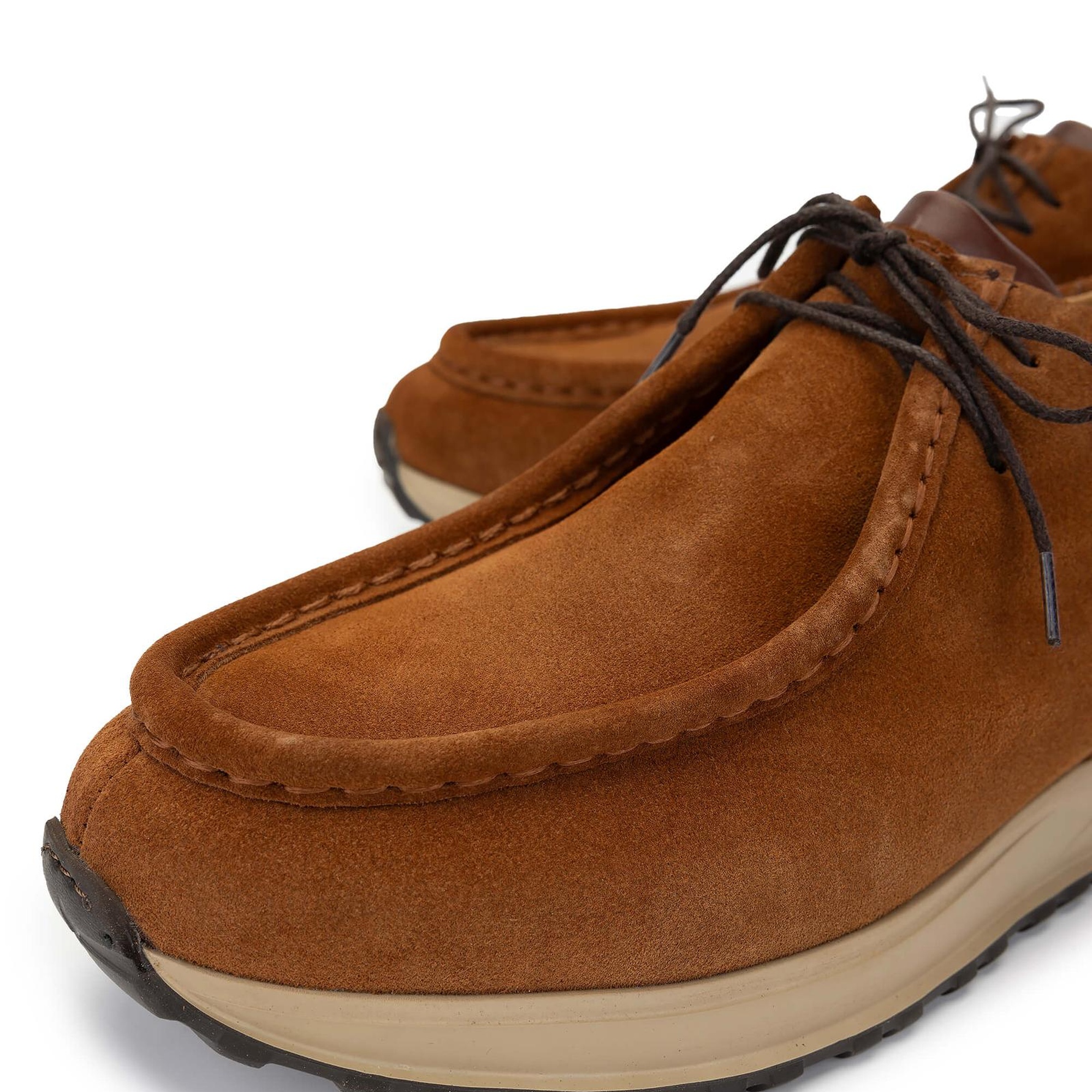 Tamer Tanca Erkek Hakiki Deri Tarçın Casual Ayakkabı