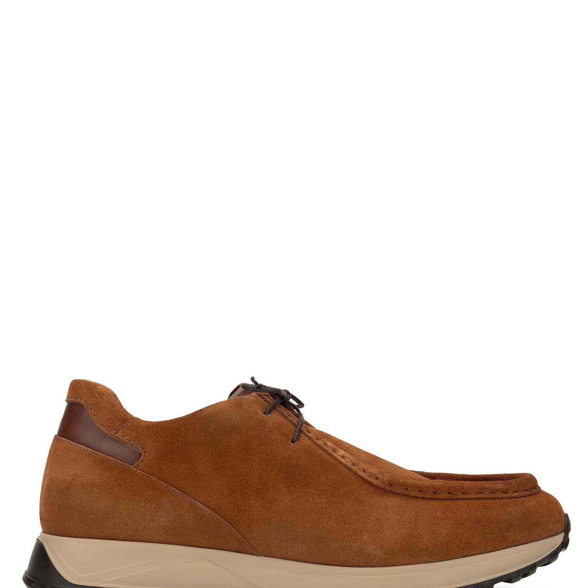 Tamer Tanca Erkek Hakiki Deri Tarçın Casual Ayakkabı