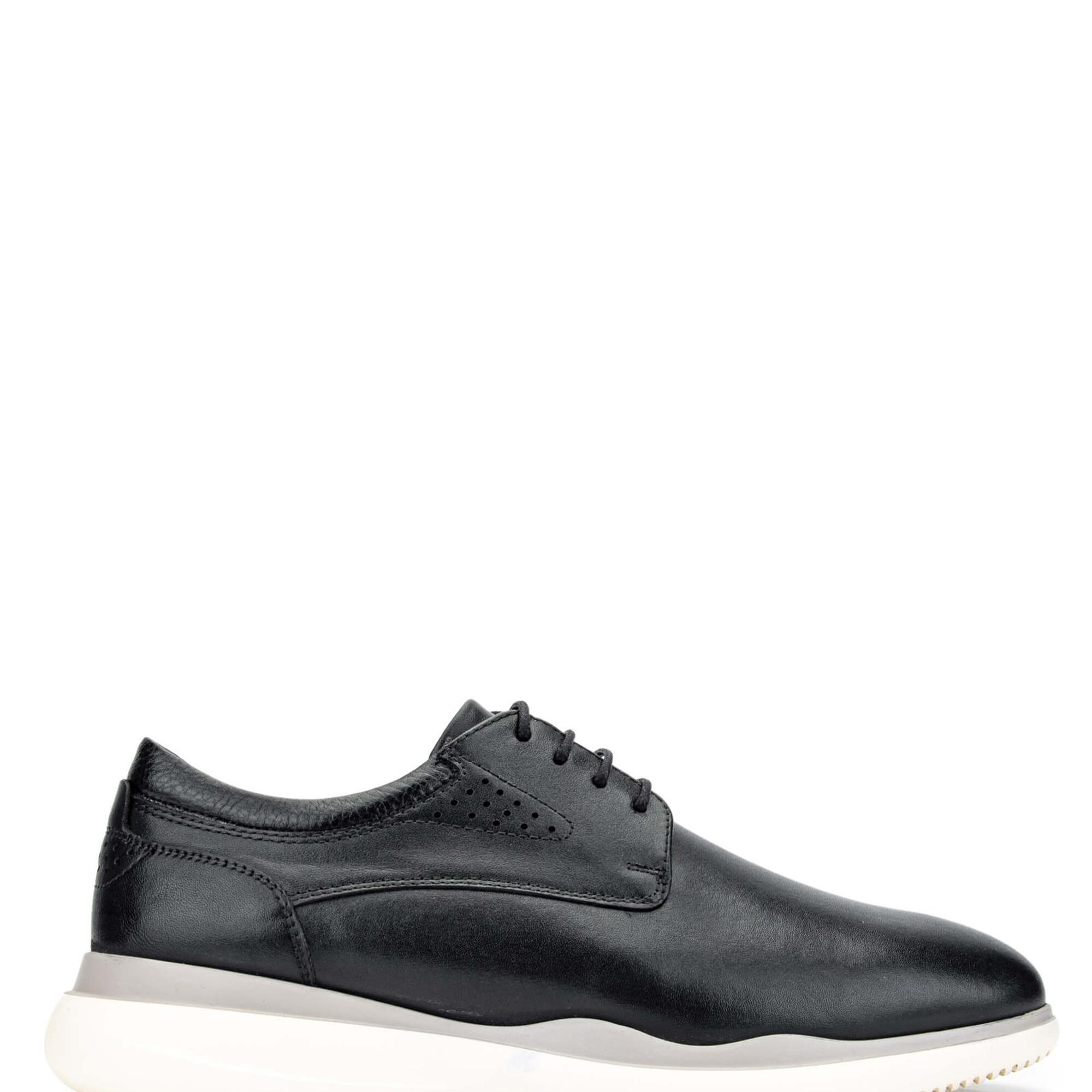 Tamer Tanca Erkek Hakiki Deri Siyah Casual Ayakkabı