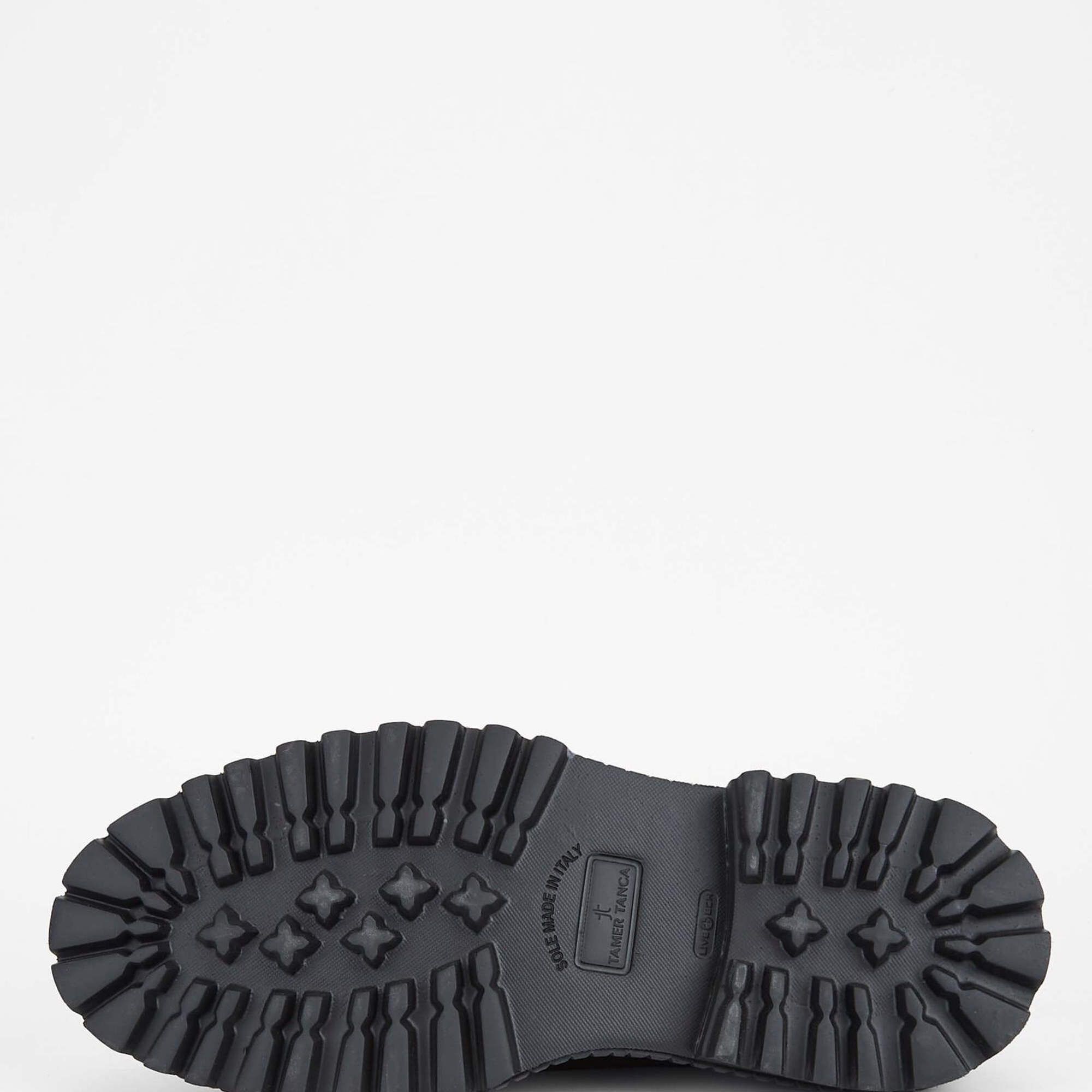 Tamer Tanca Erkek Hakiki Deri Siyah Süet Casual Ayakkabı