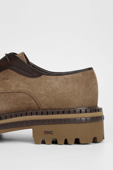  Tamer Tanca Erkek Hakiki Deri Tütün Süet Casual Ayakkabı