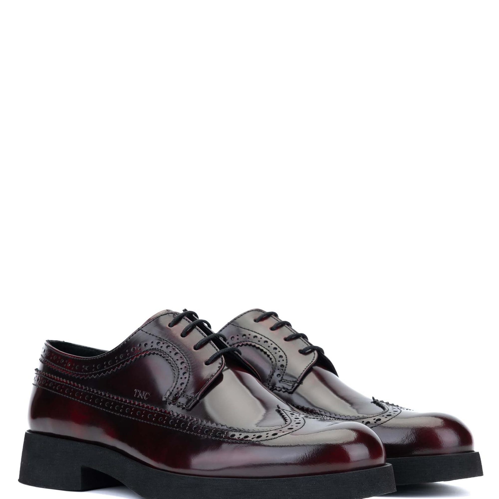 Tamer Tanca Erkek Hakiki Deri Bordo Casual Ayakkabı