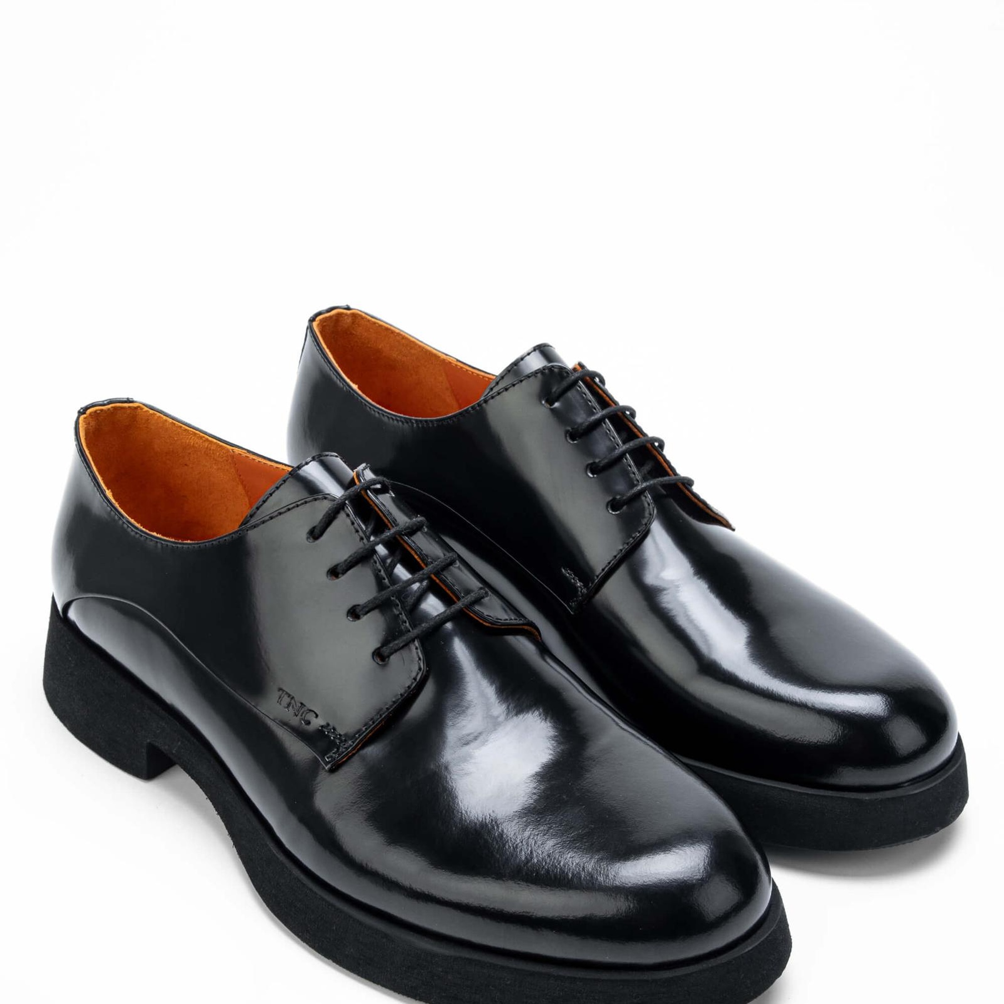 Tamer Tanca Erkek Hakiki Deri Siyah Açma Casual Ayakkabı