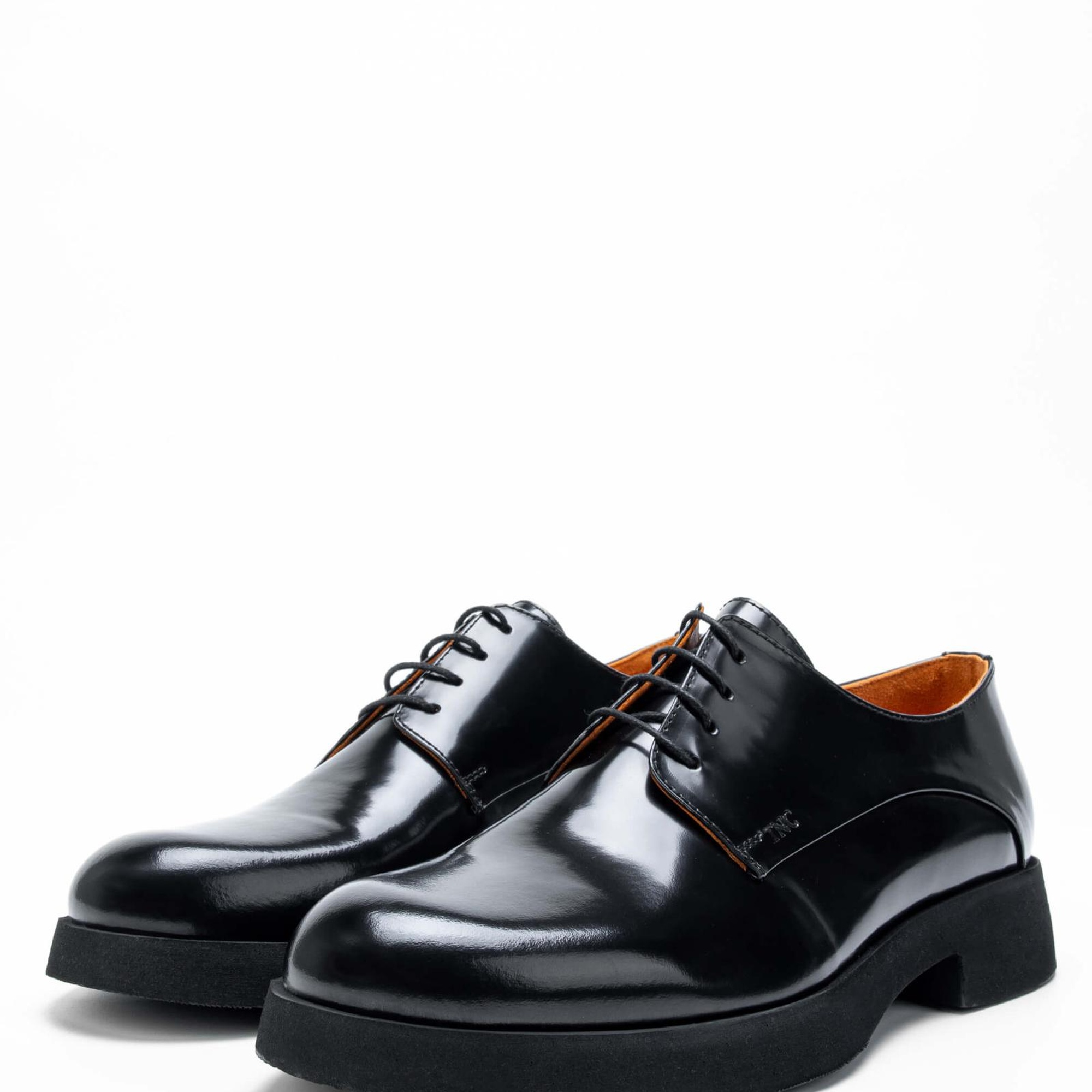 Tamer Tanca Erkek Hakiki Deri Siyah Açma Casual Ayakkabı