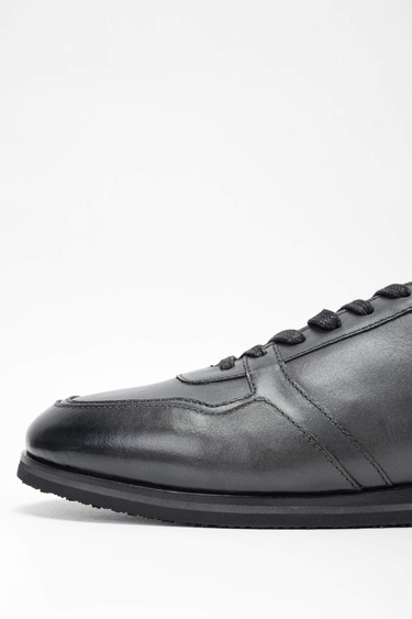  Tamer Tanca Erkek Hakiki Deri Gri Casual Ayakkabı