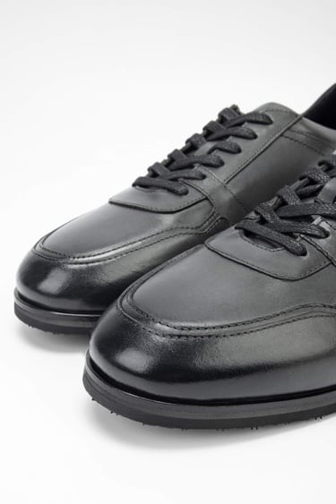  Tamer Tanca Erkek Hakiki Deri Gri Casual Ayakkabı