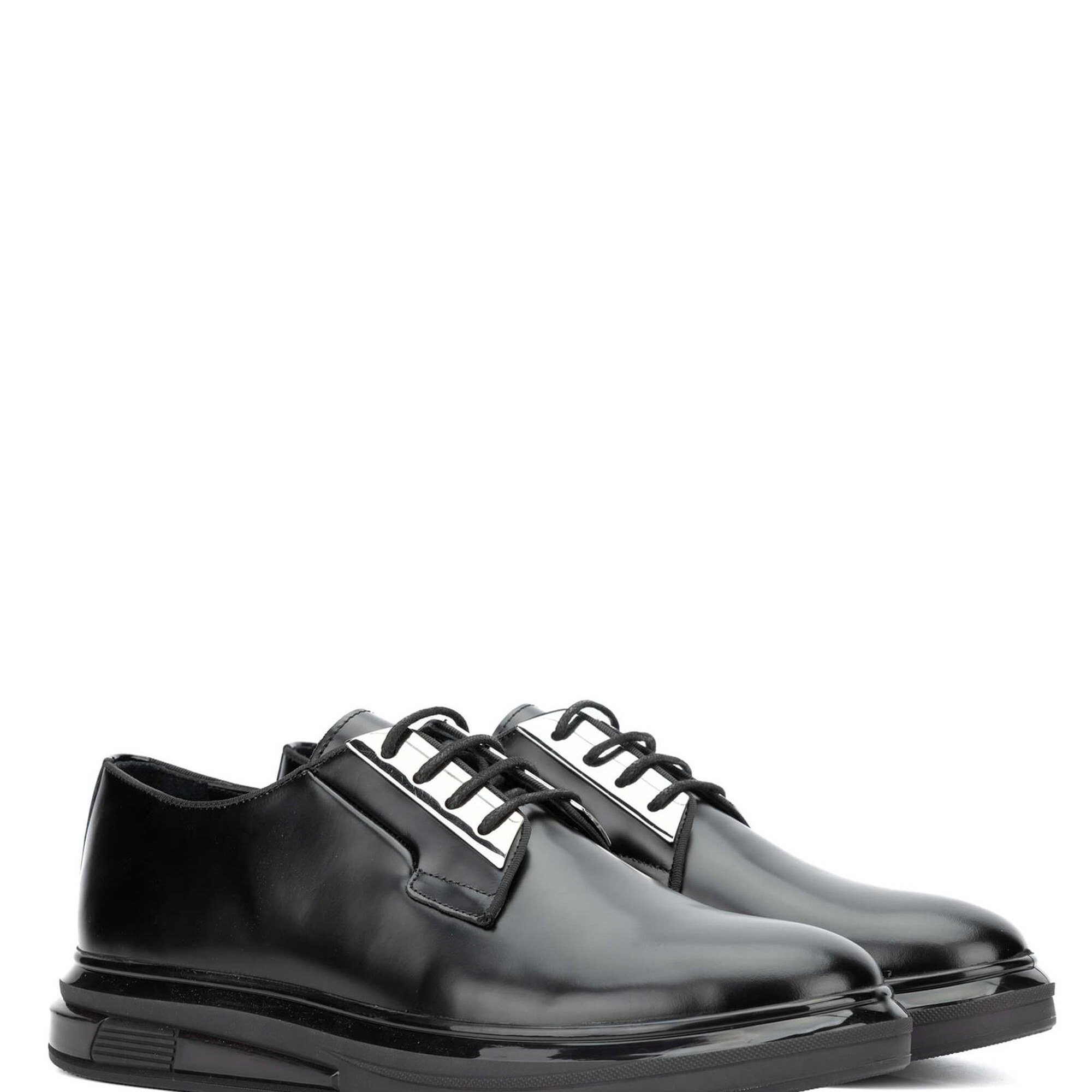 Tamer Tanca Erkek Hakiki Deri Siyah Açma Casual Ayakkabı