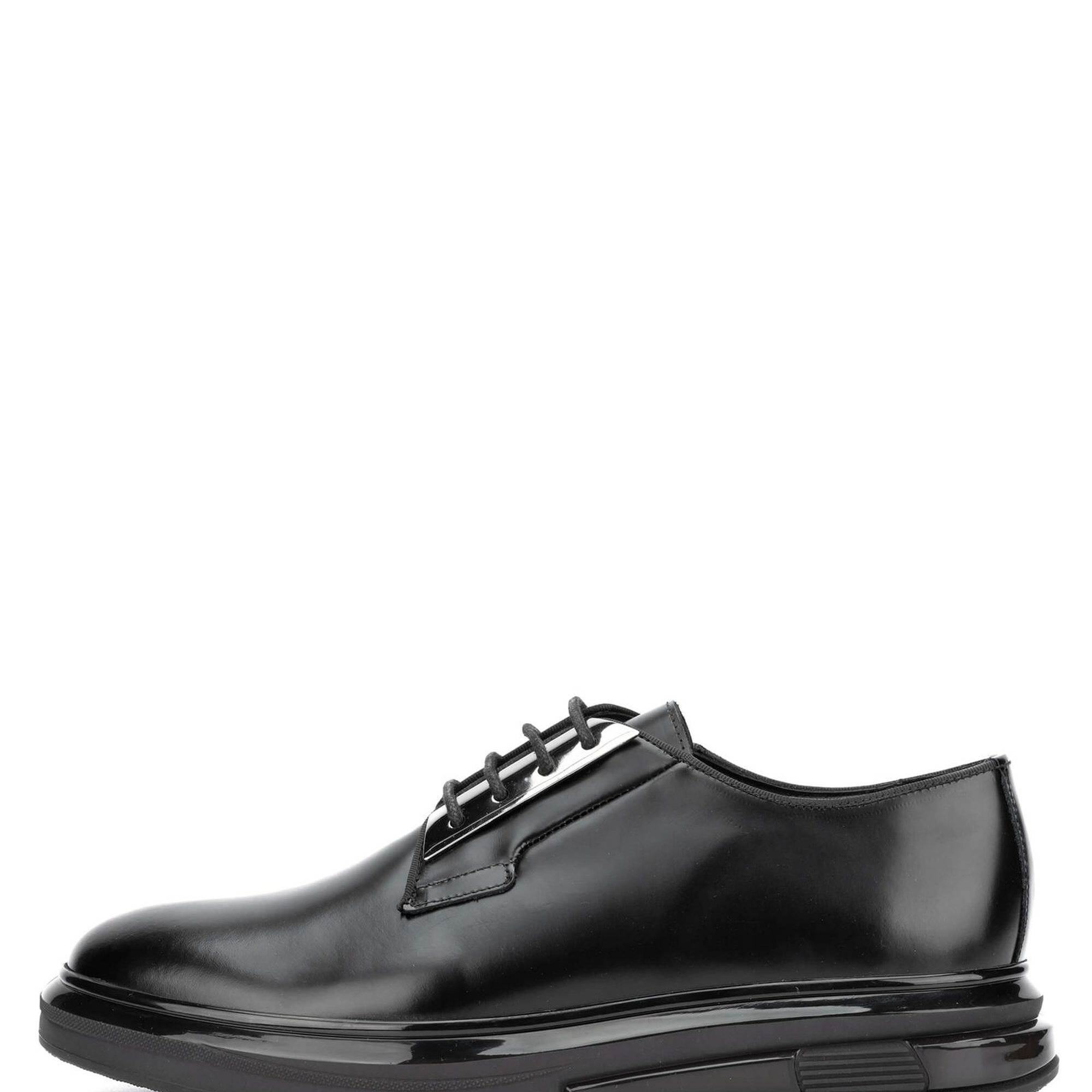 Tamer Tanca Erkek Hakiki Deri Siyah Açma Casual Ayakkabı