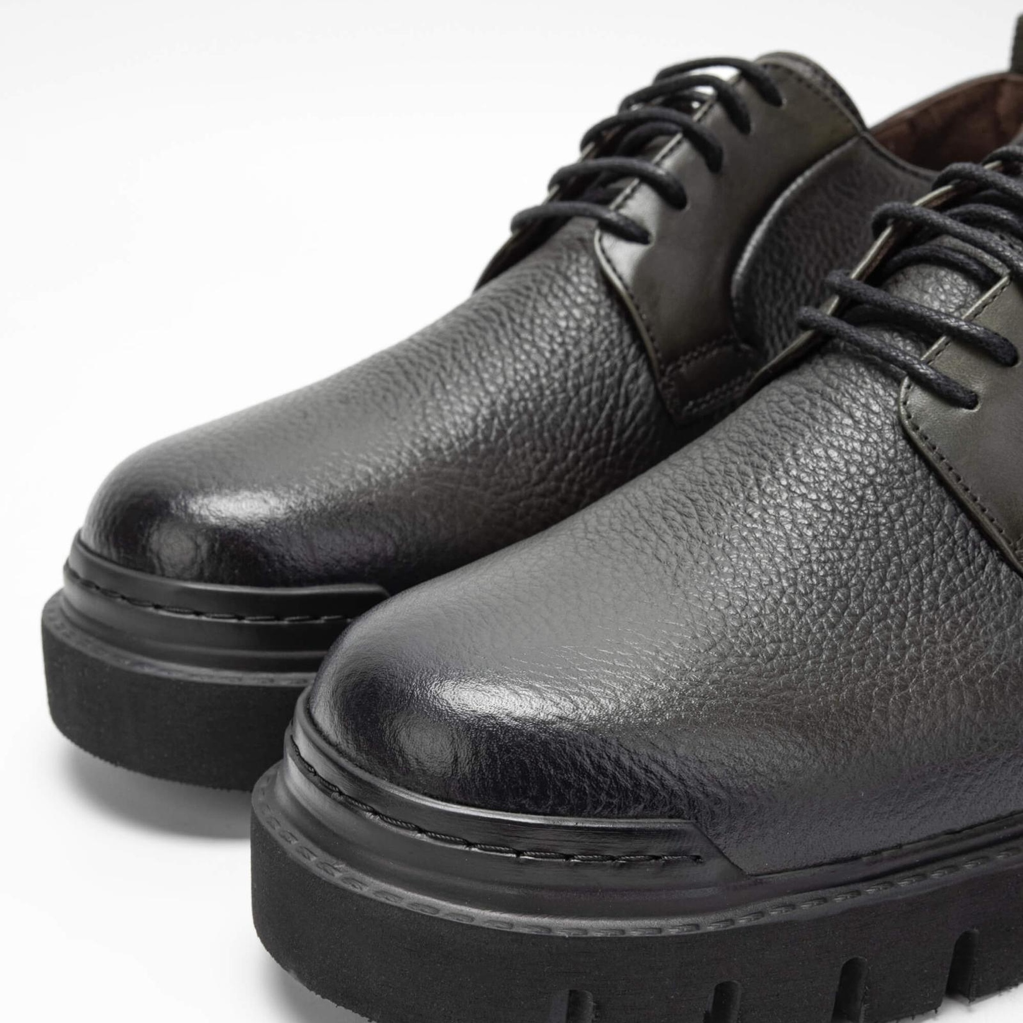 Tamer Tanca Erkek Hakiki Deri Yeşil Casual Ayakkabı