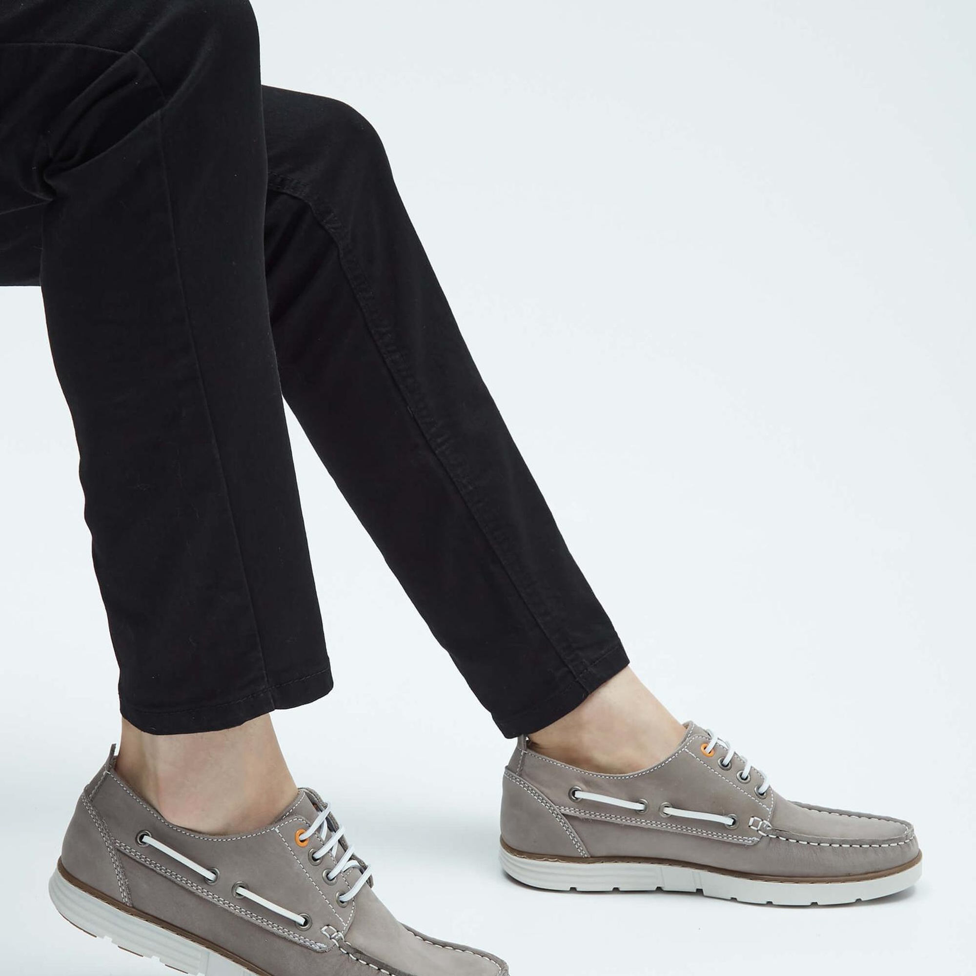 Tamer Tanca Erkek Hakiki Deri Taş Casual Ayakkabı