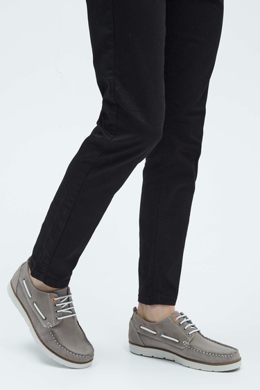  Tamer Tanca Erkek Hakiki Deri Taş Casual Ayakkabı