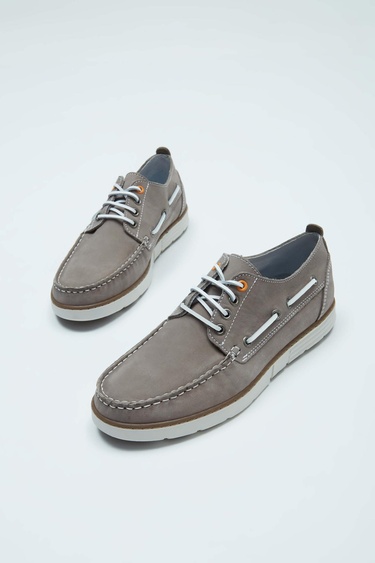  Tamer Tanca Erkek Hakiki Deri Taş Casual Ayakkabı