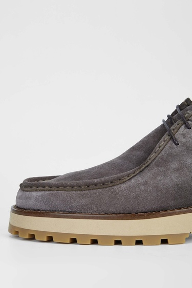  Tamer Tanca Erkek Hakiki Deri Kahverengi Casual Ayakkabı