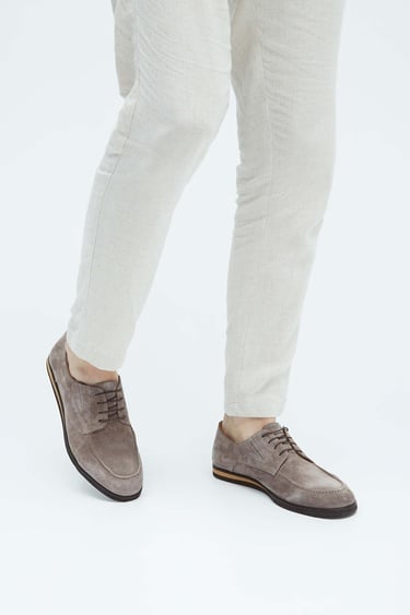  Tamer Tanca Erkek Hakiki Deri Kahverengi Casual Ayakkabı