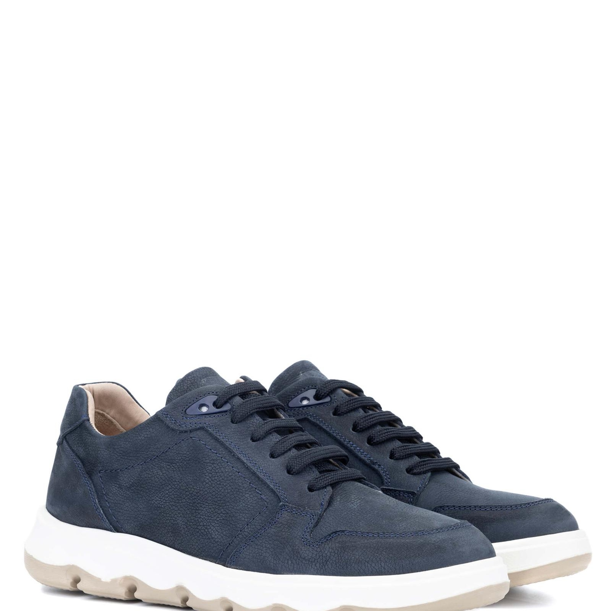 Tamer Tanca Erkek Hakiki Deri Lacivert Nubuk Casual Ayakkabı