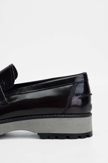  Tamer Tanca Erkek Hakiki Deri Bordo Casual Ayakkabı