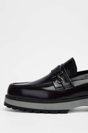  Tamer Tanca Erkek Hakiki Deri Bordo Casual Ayakkabı