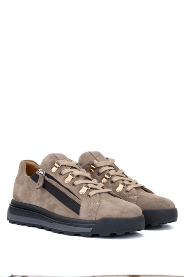  Tamer Tanca Erkek Hakiki Deri Vizon Süet Casual Ayakkabı