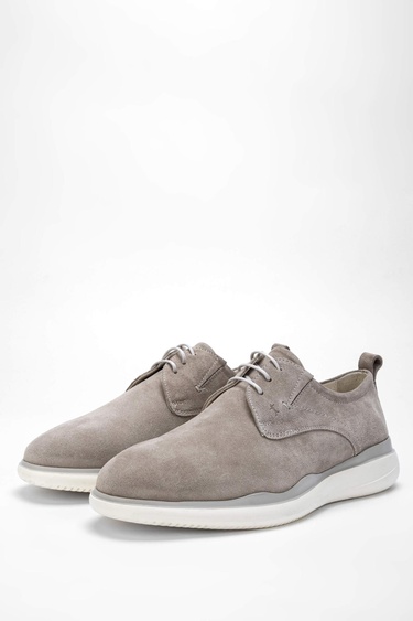  Tamer Tanca Erkek Hakiki Deri Bej Casual Ayakkabı