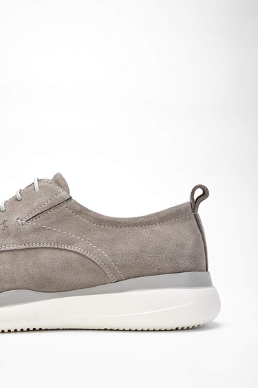  Tamer Tanca Erkek Hakiki Deri Bej Casual Ayakkabı