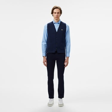  Lacoste Erkek Slim Fit Açık Mavi Gömlek