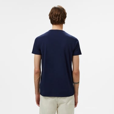  Lacoste Erkek Slim Fit Bisiklet Yaka Lacivert T-Shirt