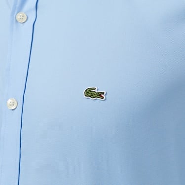  Lacoste Erkek Slim Fit Açık Mavi Gömlek