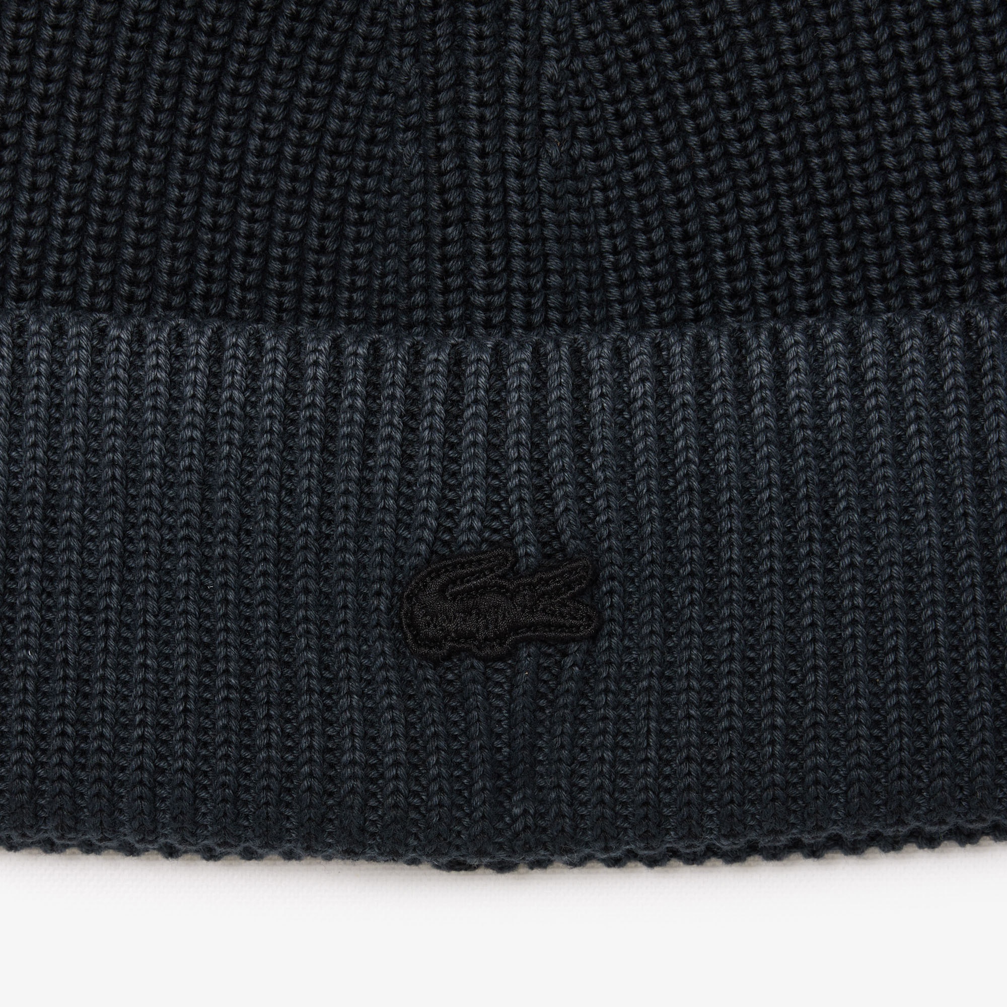 Lacoste Unisex Organik Pamuk Siyah Bere