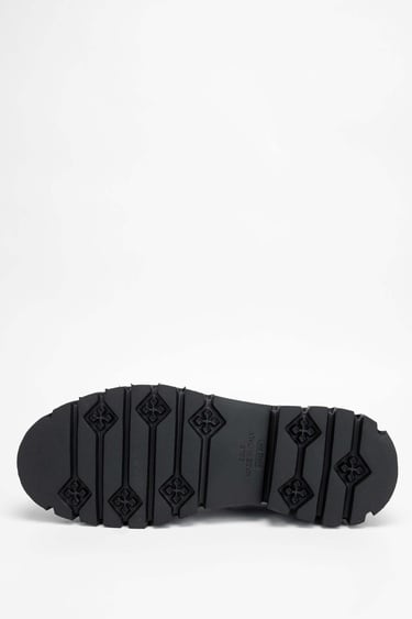  Tamer Tanca Erkek Hakiki Deri Siyah Casual Ayakkabı