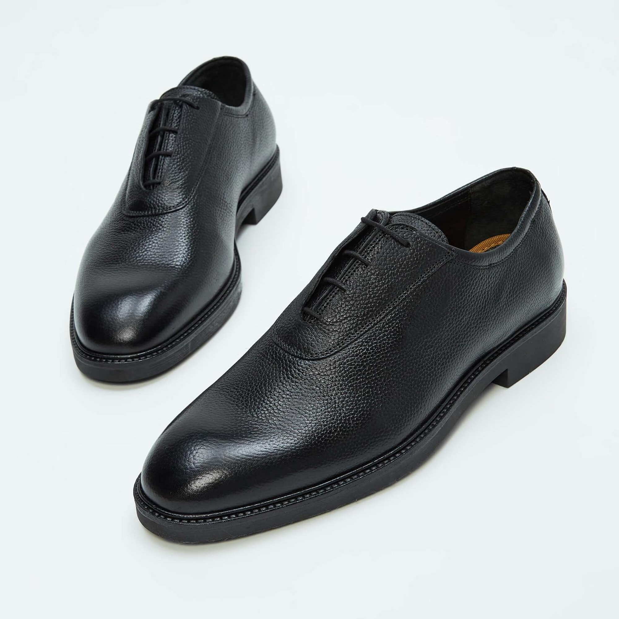 Tamer Tanca Erkek Hakiki Deri Siyah Casual Ayakkabı