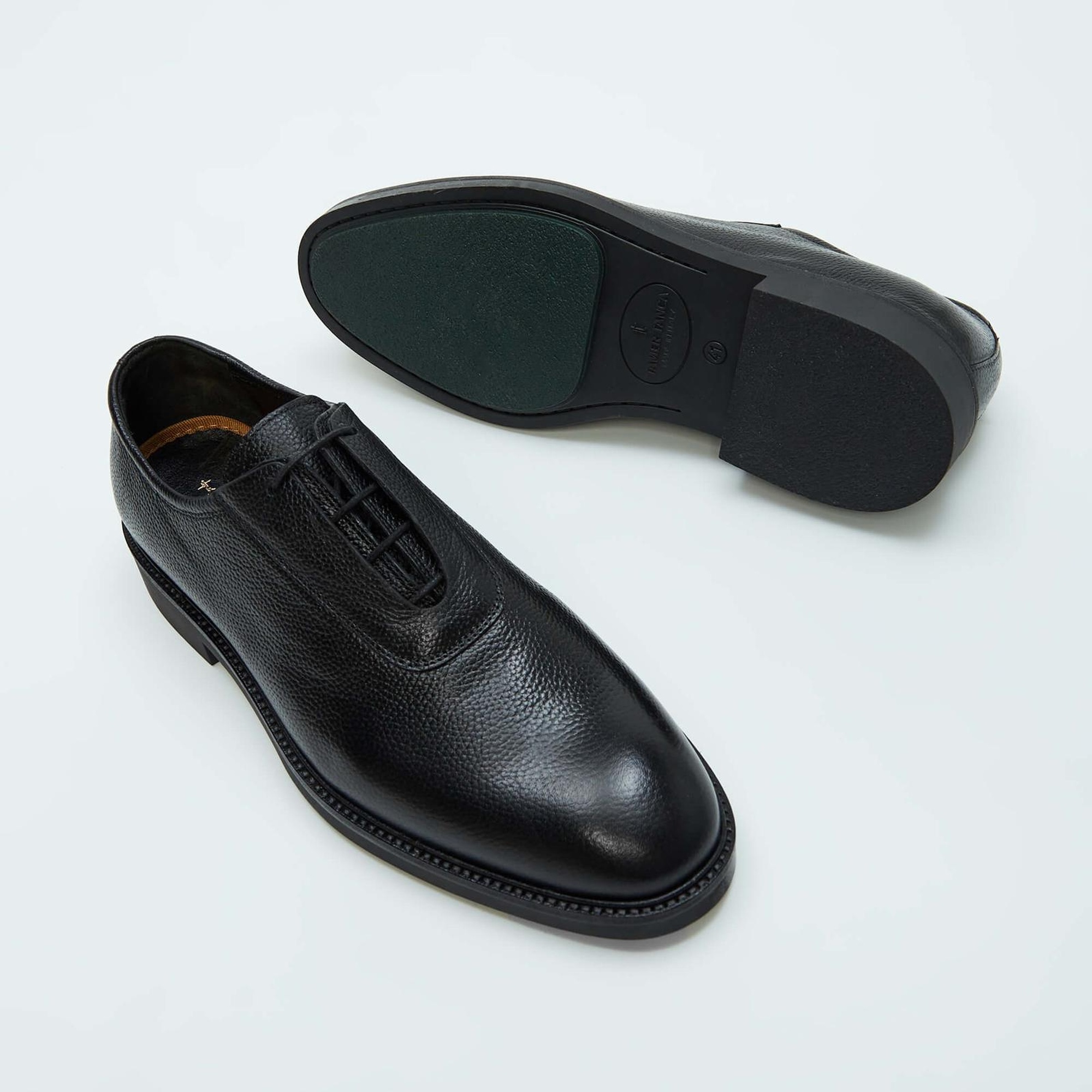 Tamer Tanca Erkek Hakiki Deri Siyah Casual Ayakkabı