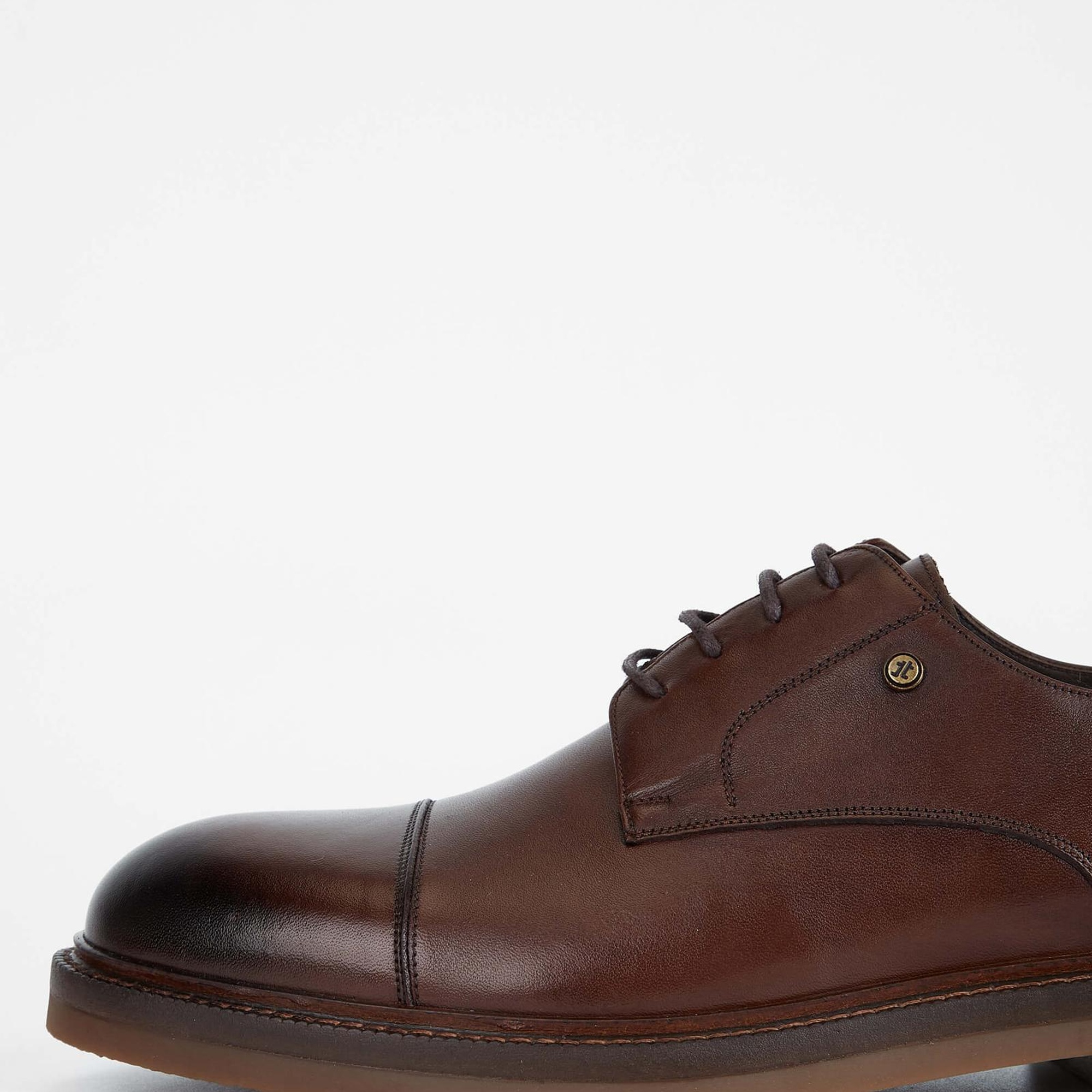 Tamer Tanca Erkek Hakiki Deri Kahverengi Casual Ayakkabı