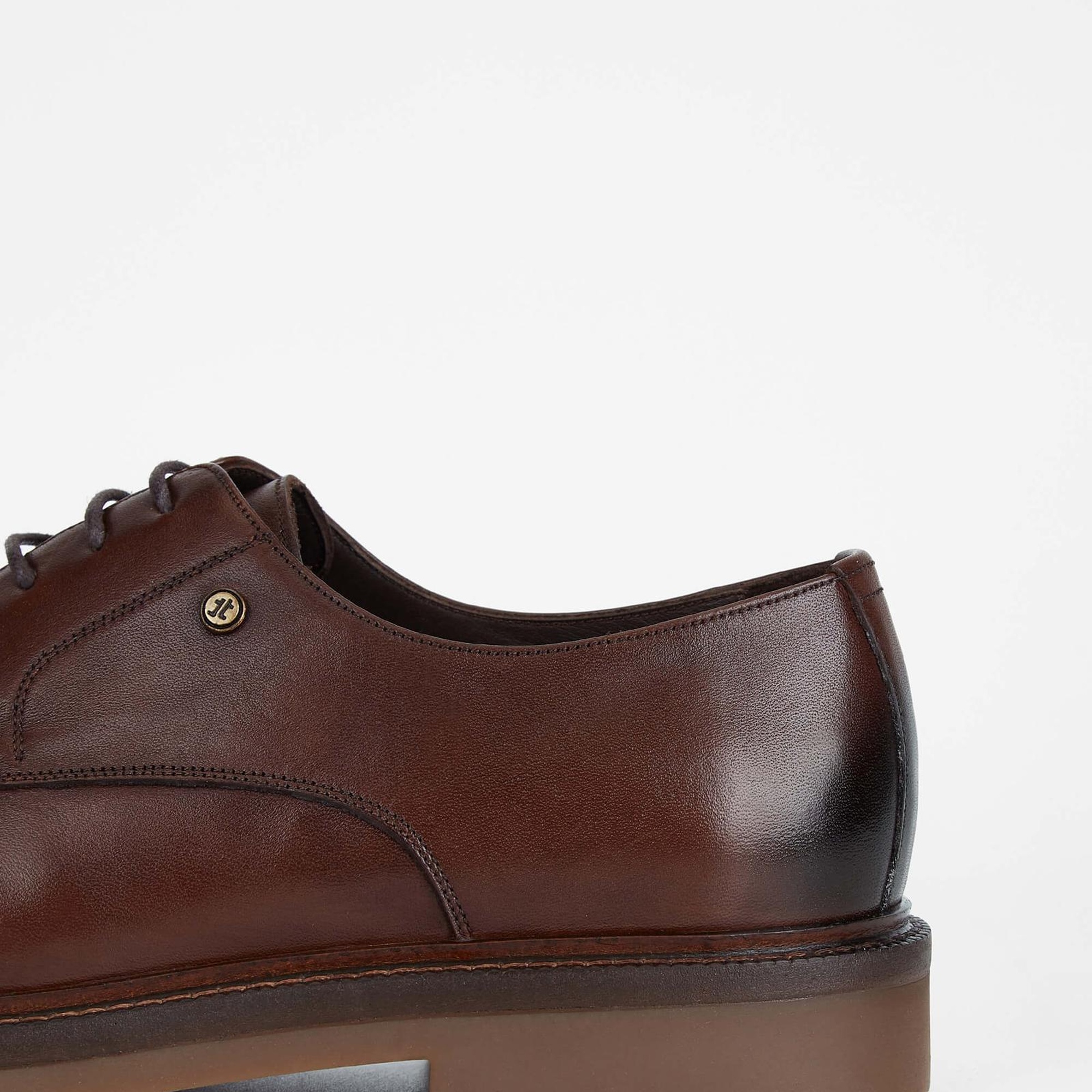 Tamer Tanca Erkek Hakiki Deri Kahverengi Casual Ayakkabı