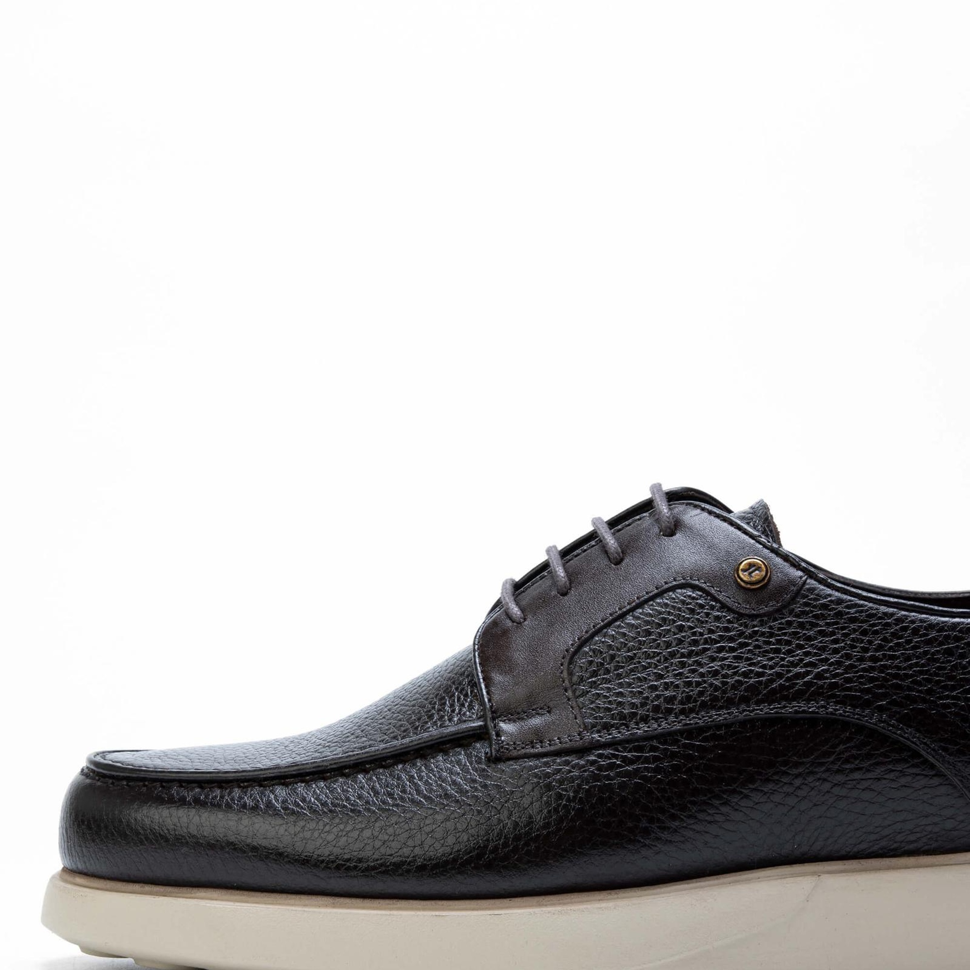 Tamer Tanca Erkek Hakiki Deri Kahverengi Casual Ayakkabı