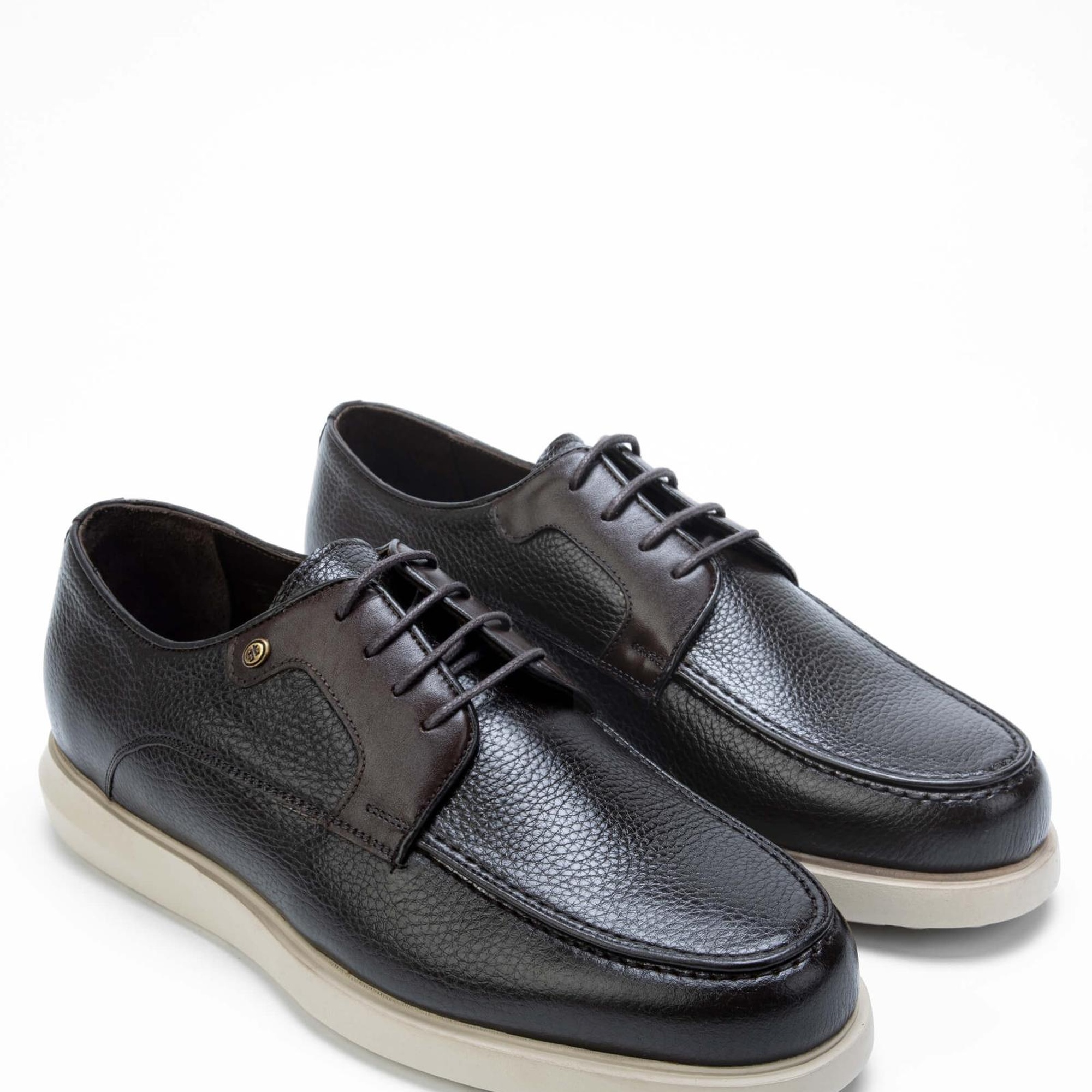 Tamer Tanca Erkek Hakiki Deri Kahverengi Casual Ayakkabı