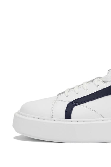  Tamer Tanca Erkek Hakiki Deri Beyaz Sneakers & Spor Ayakkabı