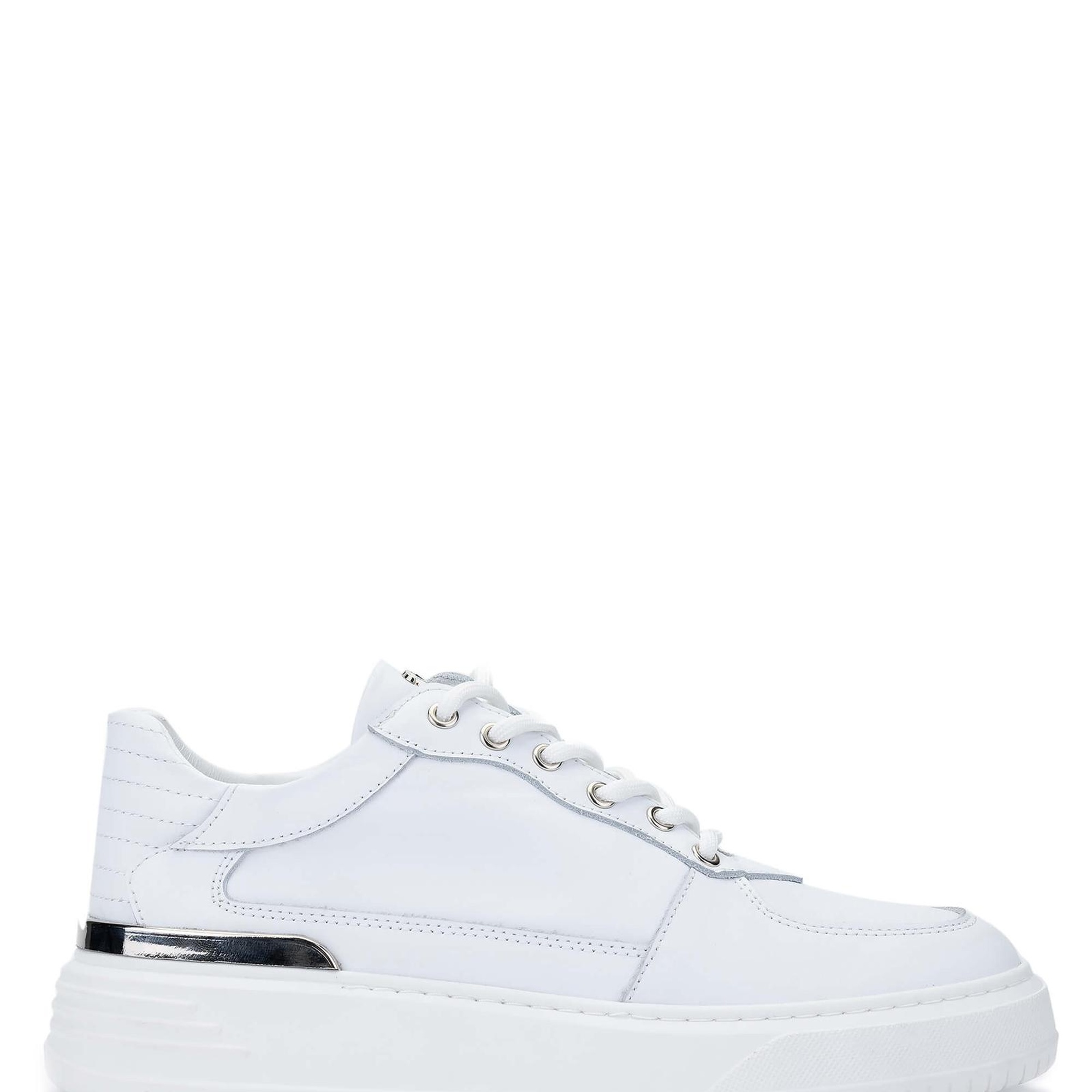 Tamer Tanca Erkek Hakiki Deri Beyaz Sneakers & Spor Ayakkabı