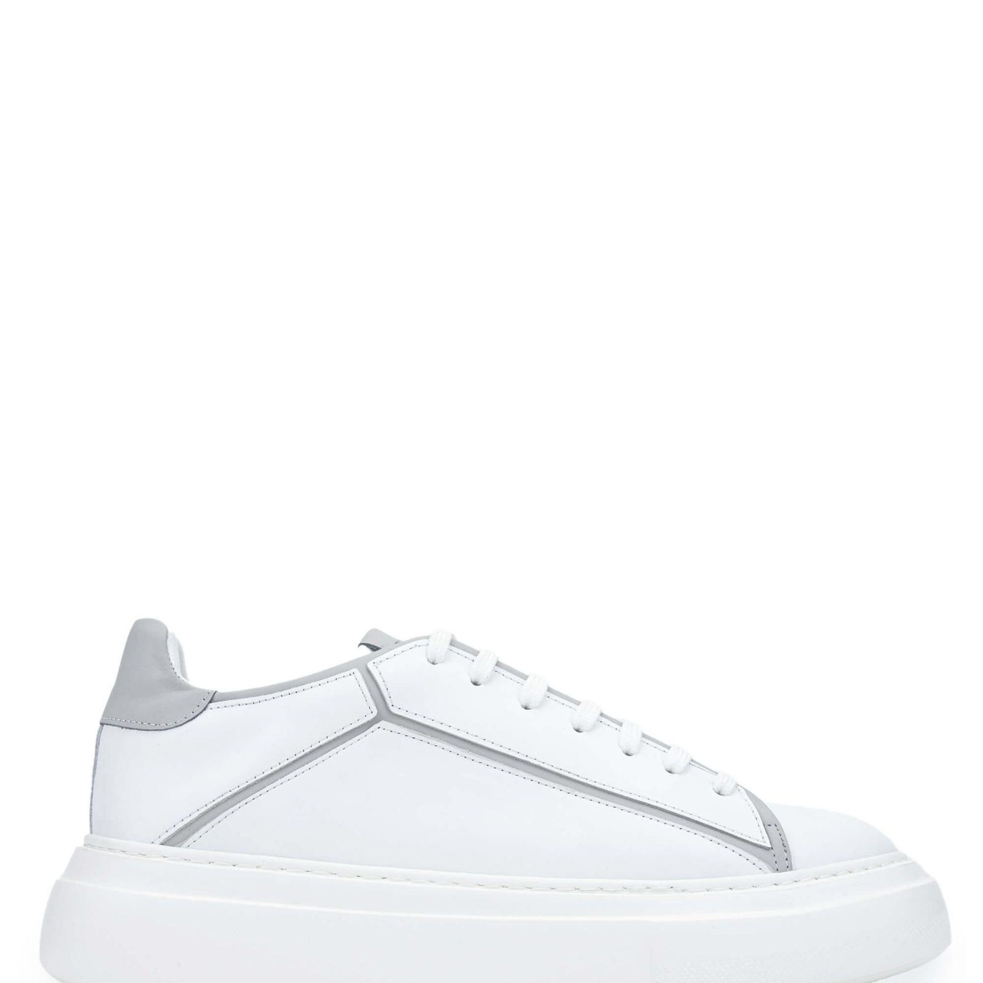 Tamer Tanca Erkek Hakiki Deri Beyaz Sneakers & Spor Ayakkabı