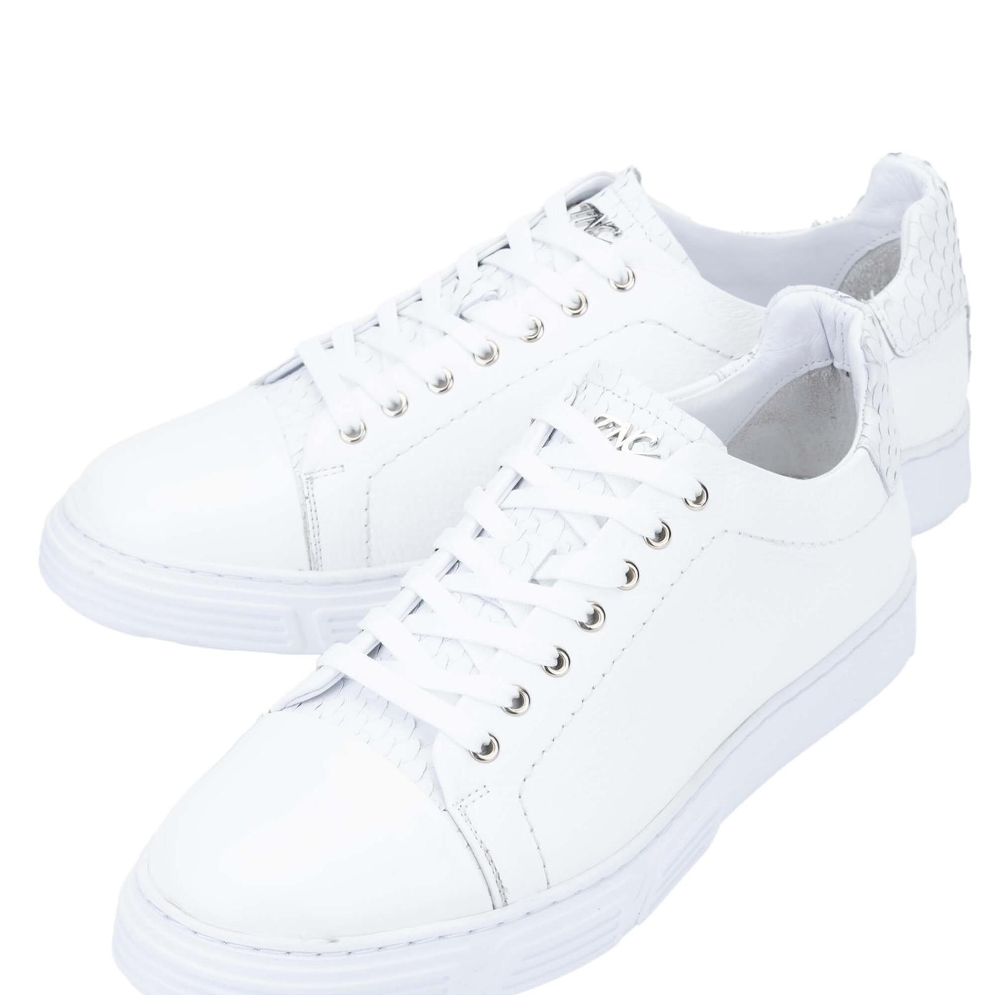 Tamer Tanca Erkek Hakiki Deri Beyaz Sneakers & Spor Ayakkabı