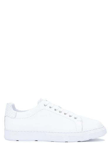  Tamer Tanca Erkek Hakiki Deri Beyaz Sneakers & Spor Ayakkabı
