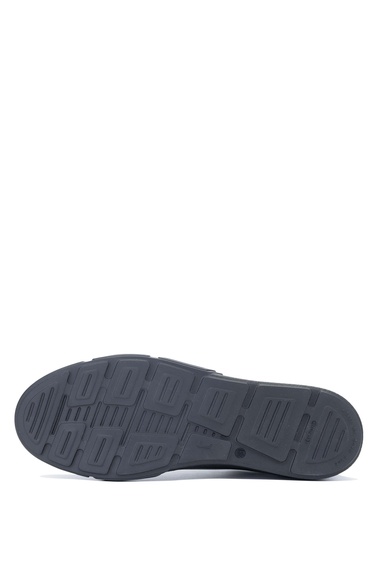  Tamer Tanca Erkek Hakiki Deri Siyah Sneakers & Spor Ayakkabı